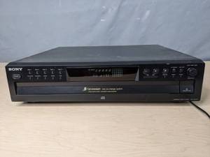 lot 536 image: Sony CDP-CE275 5-Disc Compact Disc Player, Black - V