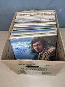 lot 489 image: Collection of Approximately 60 Vinyl Records Poison, Chicago, Nat King Cole and More - V