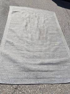 lot 594 image: Project 62 Grey Shadow Patio Rug, 7 x 10 - V