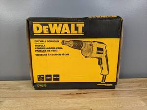 lot 29 image: Brand New DeWalt 4000 RPM Variable Speed Reversible Drywall Screw Gun - T