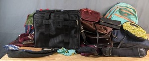 lot 631 image: Large lot of Handbags, Clutches, Purses, by the Sak, Gucci, Adidas, Calvin Klein and More - V