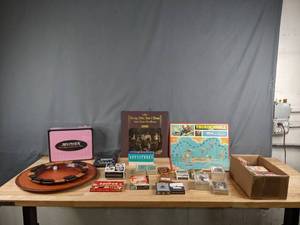 lot 712 image: Collection of Board and Card Games Mother, Guesstures, Youre Over the Hill When..., Scrabble Slam, Playing Cards and More - V