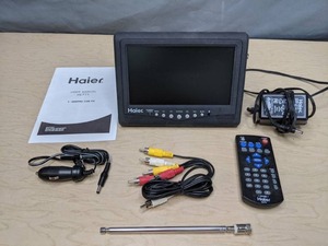 lot 810 image: Haier 7 Handheld LCD TV (2009) - W