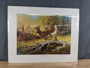 lot 776 image: Vintage Heading For The Swap Print by Sherm Pehrson 95650 - V