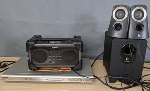 lot 815 image: Coby, Logitech, and Craig Home Electronics - V