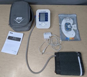 lot 742 image: Smart Relief Tens Therapy Unit, Life Source A&D Blood Pressure Monitor - V