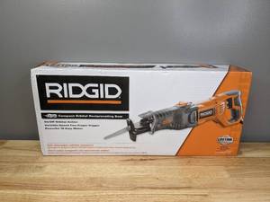 lot 35 image: Brand New Ridgid Fuego 10 Amp Orbital Reciprocating Saw - T