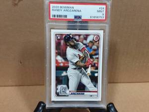 2020 Bowman Randy Arozarena PSA Mint 9