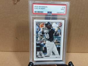2020 Bowman Luis Robert PSA Mint 9