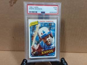 1980 Topps Andre Dawson PSA NM 7