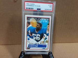 1983 Topps Lawrence Taylor PSA NM 7