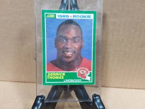 1989 Score Rookie Derrick Thomas High Grade