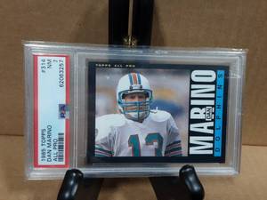 1985 Topps Dan Marino All Pro PSA NM 7
