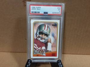1988 Topps Jerry Rice PSA EX 5