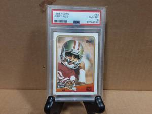1988 Topps Jerry Rice PSA MT 8