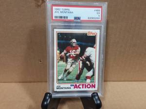 1982 Joe Montana PSA EX 5