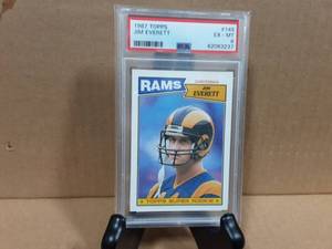 1987 Topps Jim Everett PSA EX-MT 6