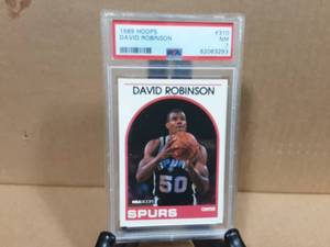 1989 Hoops David Robinson PSA NM 7