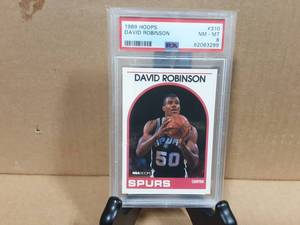 1989 Hoops David Robinson PSA MN-MT 8