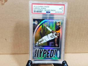 2019 Panini Prizm LeBron James PSA Mint 9 Silver Prizm