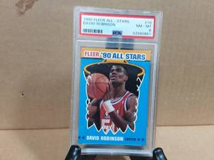 1990 Fleer All-Stars David Robinson PSA NM-MT 8
