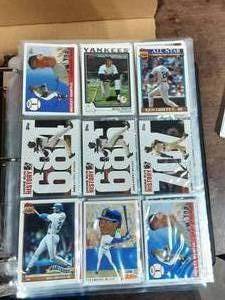 Album Of Misc. Baseball Trading Cards