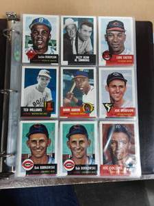 Album Of Re-Pro Cards Of Baseball Greats