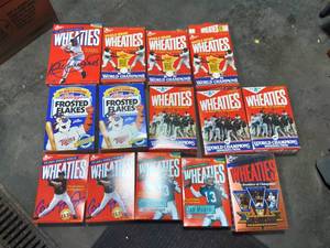 Collection Of Cereal Boxes-Some Unopened