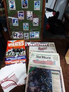 1987 & 1991 Twins Memorabilia