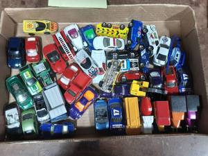 Collection Of Matchbox Cars & Trucks