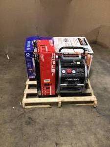 Mix lot of assorted tools - compressor, Milwaukee tool - Customer Returns&nbsp review all pictures