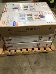 Lot of Utility Units Shelving Customer Returns See Pictures diferrents sizes and conditions