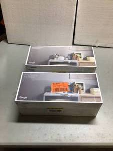 Lot of 2 Google Nest Wifi - Mesh Router AC2200 and 2 Points with Google Assistant - 3 Pack  New
