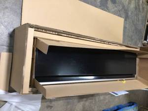 Husky Ready-to-Assemble 24-Gauge Steel Freestanding Garage Cabinet in Black (36 in. W x 72 in. H x 18 in. D) Customer Returns