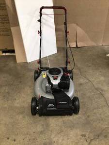 Murray 22 in. 140 cc Briggs & Stratton Walk Behind Gas Self-Propelled Lawn Mower with Front Wheel Drive and Bagger In Good Conditions