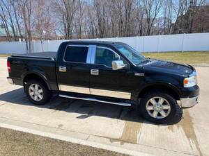 2008 FORD F-150 LARIAT CREW CAB SHORT BOX