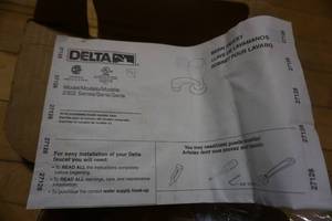 lot 15 image: Delta Model 2302 Basin Faucet
