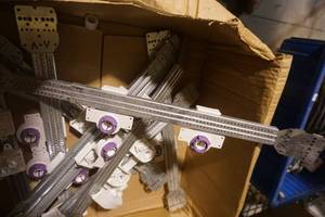 lot 44 image: Lot of Water LineFaucet BracesBrackets