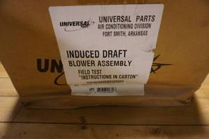 lot 95 image: Universal Parts Brand Industrial Furnace Draft Blower Assembly
