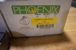 lot 106 image: Lot of Phoenix Model CCT0137YC 2 Cushion Tubing Clamps