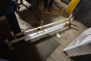 lot 116 image: Van Mount Contractors Ladder Rack