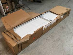 Classic Collection 9 ft. x 7 ft. Non-Insulated Garage Door by Clopay Damaged  Customer Returns See Pictures