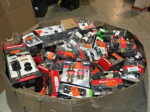 Gaylord of Mixed Door Locks and hardware various models and conditions  Customer Returns See Pictures