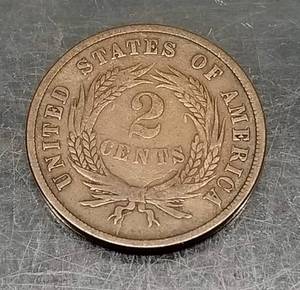 1865 US TWO CENT PIECE