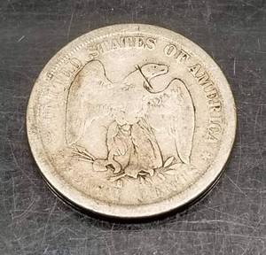 1875-S US TWENTY CENT PIECE