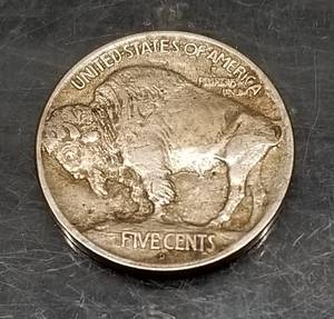 1913-D type I US BUFFALO NICKEL VF30
