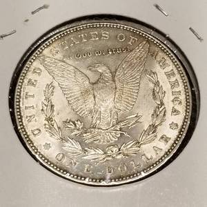 1886 MORGAN SILVER DOLLAR UNC