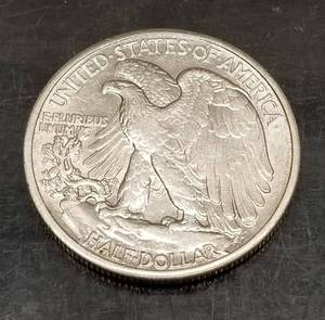 1941 WALKING LIBERTY HALF DOLLAR SHARP AU