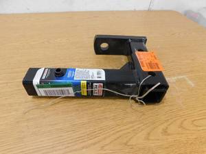 lot 7 image: TowSmart Class 3 5,000 lb Adjustable Height from 7-12 Drop to 6-14 Rise Reversible Trailer Hitch Ball Mount
