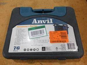 lot 15 image: Anvil Home Tool Kit (76-Piece)